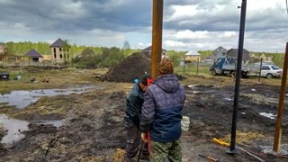 Заказать монтаж винтовых свай в Новый Уренгой - цена под ключ с доставкой от 1866 шт
